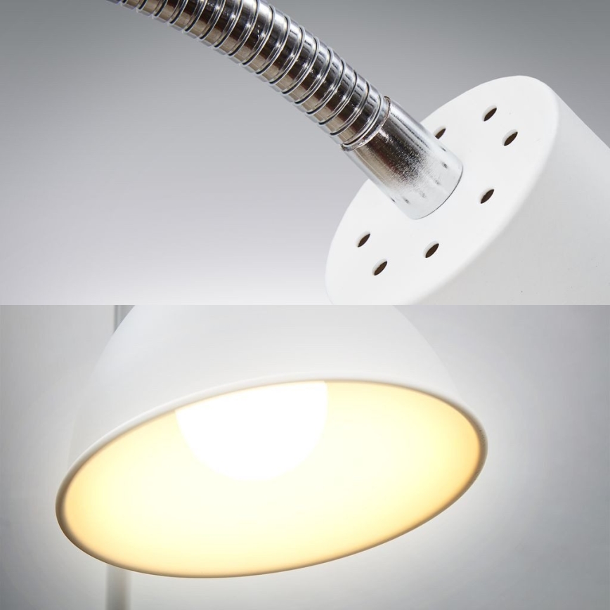 Lampă de podea 1xE27/25W/230V albă
