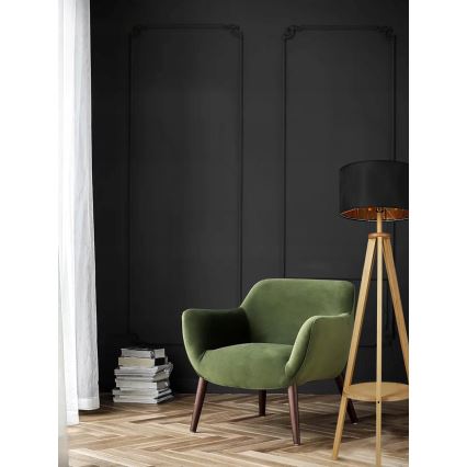 Lampă de podea 1xE27/40W/230V neagră