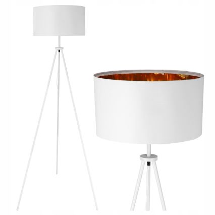 Lampă de podea albă 1xE27/40W/230V