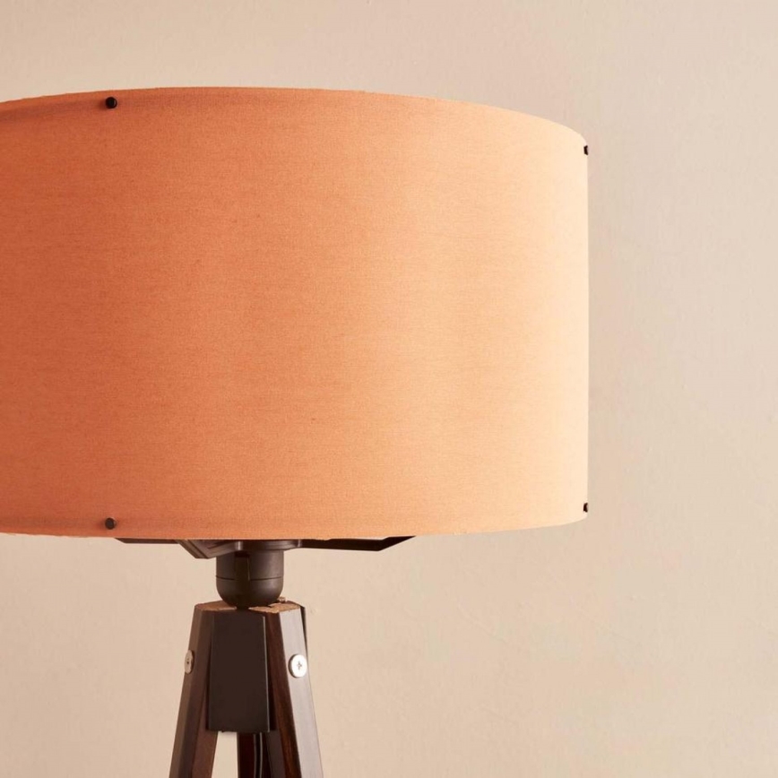Lampă de podea AYD 1xE27/40W/230V, maro/portocaliu