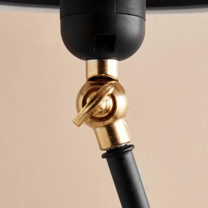 Lampă de podea AYD 1xE27/40W/230V neagră