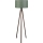 Lampă de podea AYD, soclu 1x E27, 40W, 230V, maro/verde