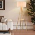 Lampă de podea BRILAGI NORDIC WAVE 1xE27/15W/230V lemn/in