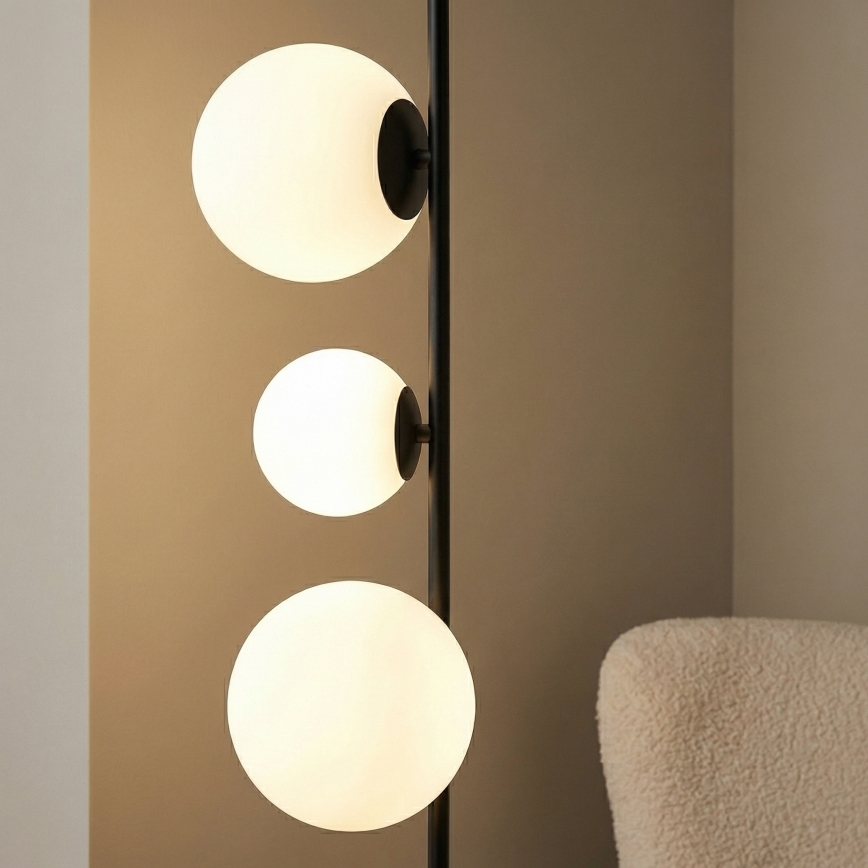 Lampă de podea ETNO, 4x G9, 8W, 230V, neagră