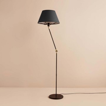 Lampă de podea flexibilă AYD 1xE27/40W/230V, neagră
