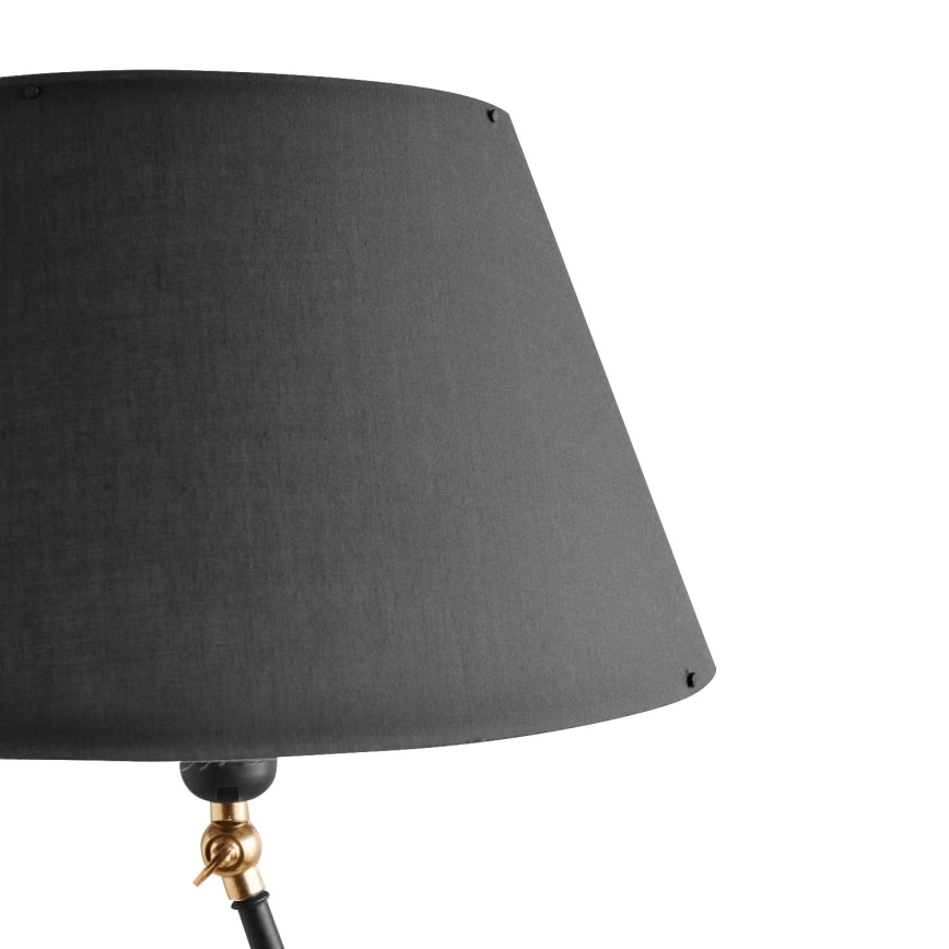 Lampă de podea flexibilă AYD 1xE27/40W/230V, neagră