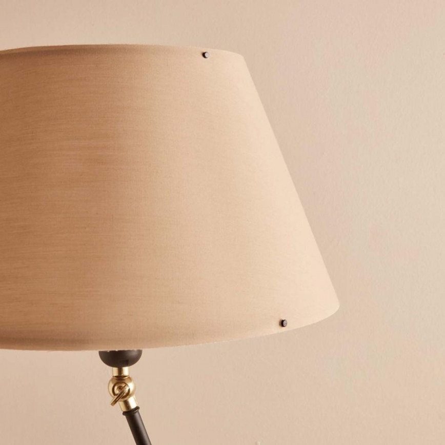 Lampă de podea flexibilă AYD 1xE27/40W/230V negru/maro