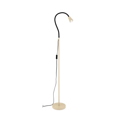 Lampă de podea flexibilă DOTTY 1xGU10/10W/230V bej/negru