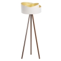 Lampă de podea GALAXY 1xE27/60W/230V alb/wenge