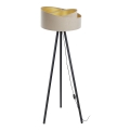 Lampă de podea GALAXY 1xE27/60W/230V bej/wenge