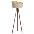 Lampă de podea GALAXY 1xE27/60W/230V bej/wenge
