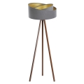 Lampă de podea GALAXY 1xE27/60W/230V gri/wenge