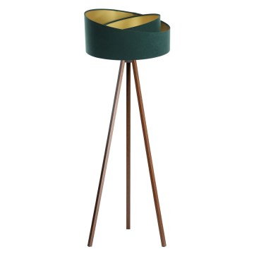 Lampă de podea GALAXY 1xE27/60W/230V verde/wenge