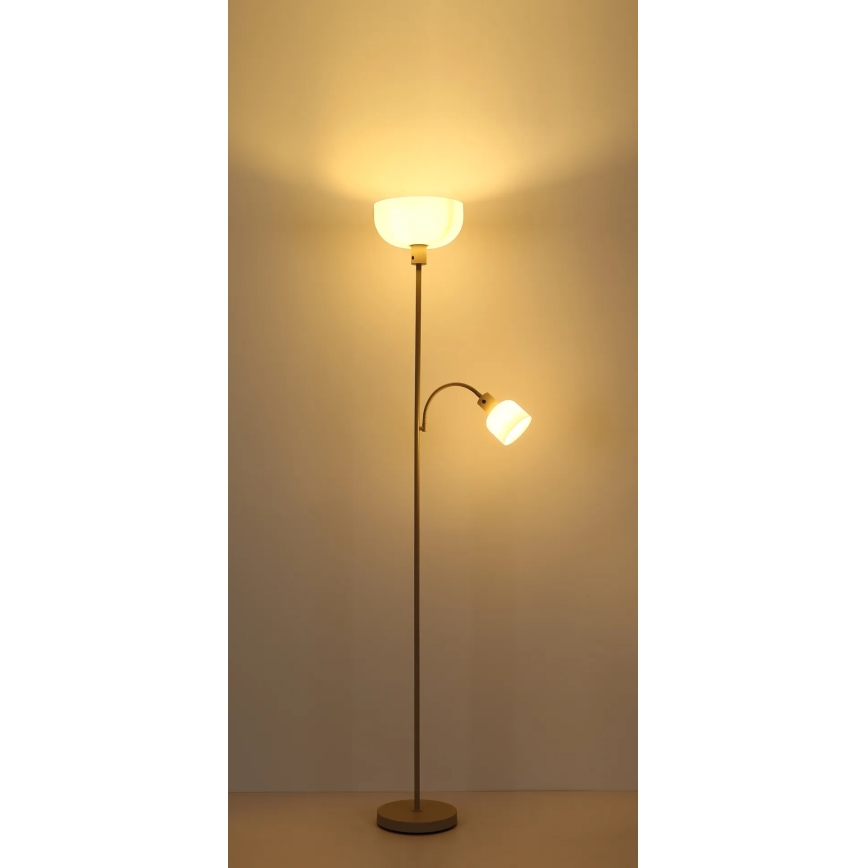 Lampadar Globo 1xE27/40W/230V + 1xE14/25W