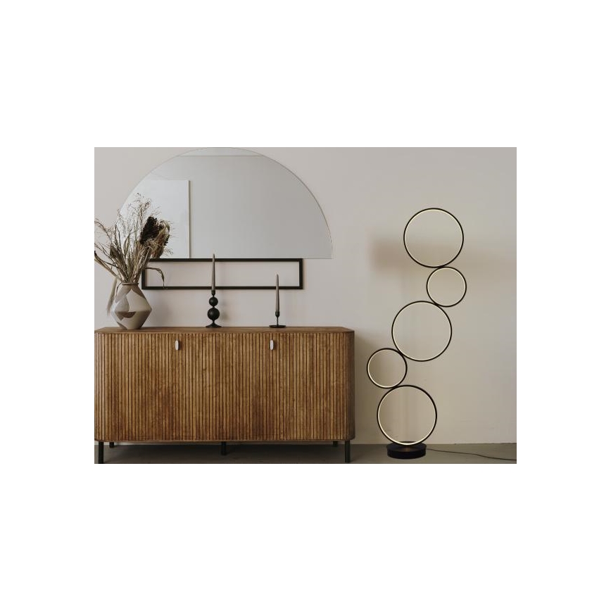 Lampă de podea LED dimabilă LED/85W/230V 3000-6500K + telecomandă