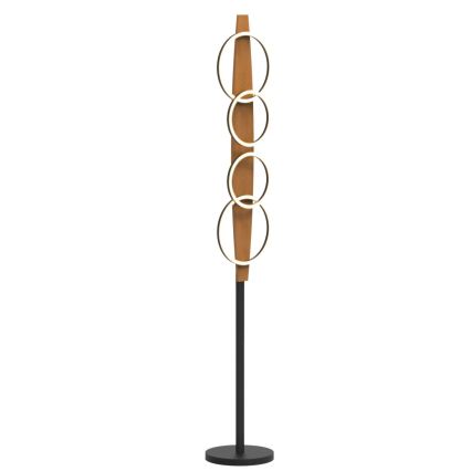 Lampă de podea LED MELISA, 25 W, 230 V, finisaj pin