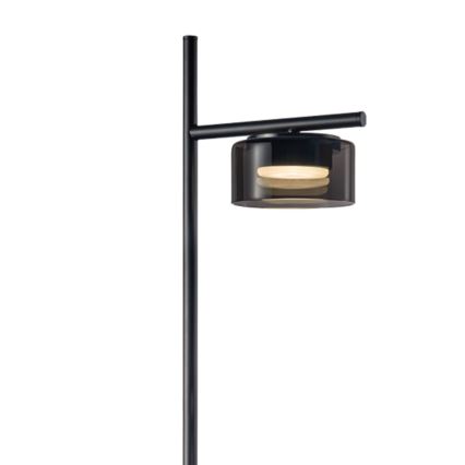 Lampă de podea LED OFELIA 1xGX53/6W/230V negru/fumuriu