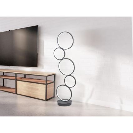 Lampă de podea LED reglabilă 85W, 230V, 3000-6500K, cu telecomandă