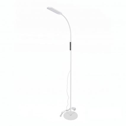Lampă de podea LED reglabilă TEILO LED/10W/230V 3000/4000/6500K albă + telecomandă