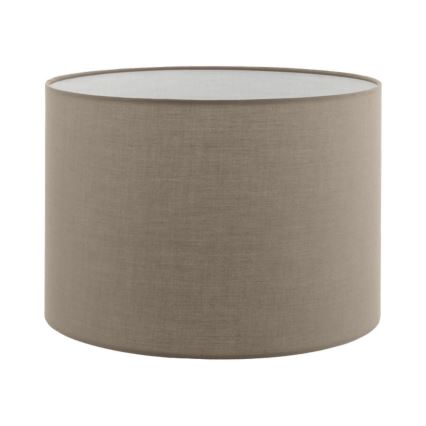 Lampă de podea LED TUNJA, 1x E27/20W/230V, Ø 30 cm, negru/taupe
