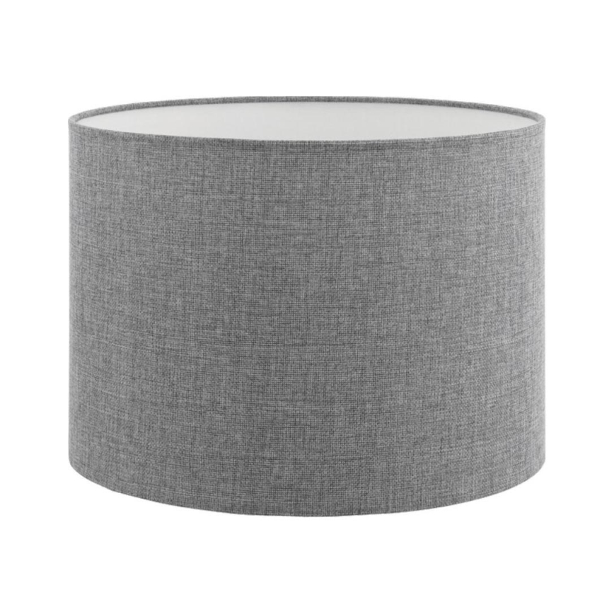 Lampă de podea LED TUNJA 1xE27/20W/230V, Ø 30 cm, crom mat/gri