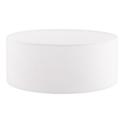 Lampă de podea LED TUNJA 1xE27/20W/230V Ø 38 cm crom mat/alb