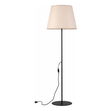 Lampă de podea MARTINA, 1x E27, 15 W, 230 V, negru/alb