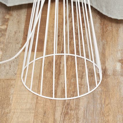 Lampă de podea MERCURE, 1xE27/15W/230V, albă