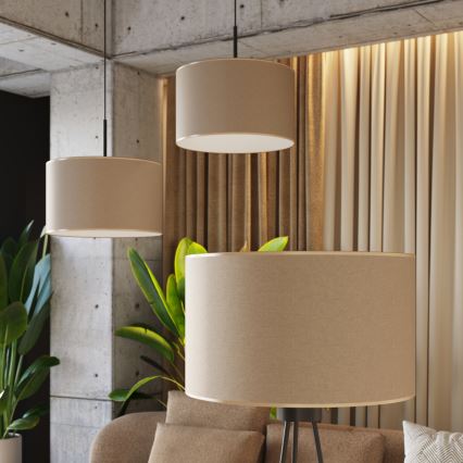 Lampadar NEVIA 1xE27/15W/230V taupe