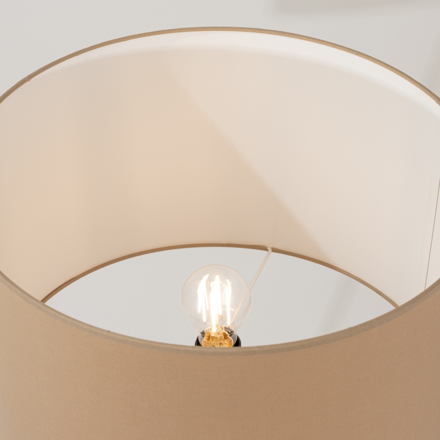 Lampadar NEVIA 1xE27/15W/230V taupe