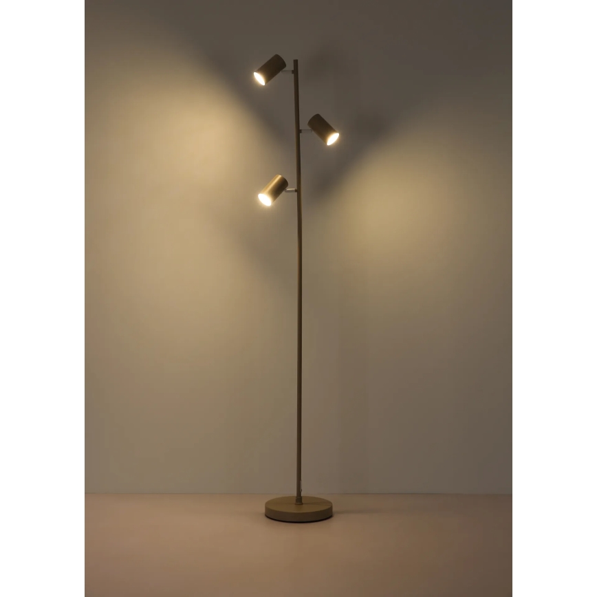 Globo - Lampadar 3x GU10/5W/230V, bej