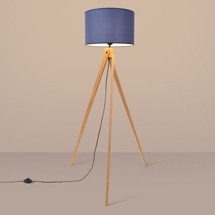 Lampadar NATT 1xE27/15W/230V albastru