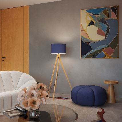 Lampadar NATT 1xE27/15W/230V albastru