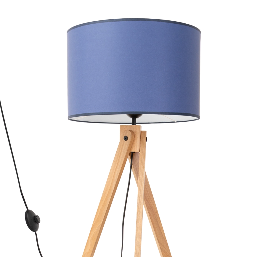 Lampadar NATT 1xE27/15W/230V albastru