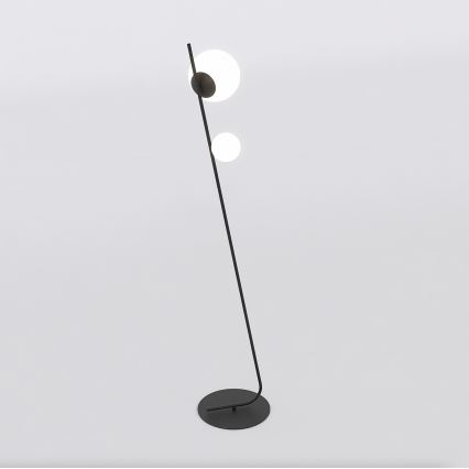 Lampă de podea TATU 2xG9/8W/230V neagră