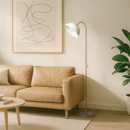 Lampă de podea ZACK 1xE27/15W/230V bej