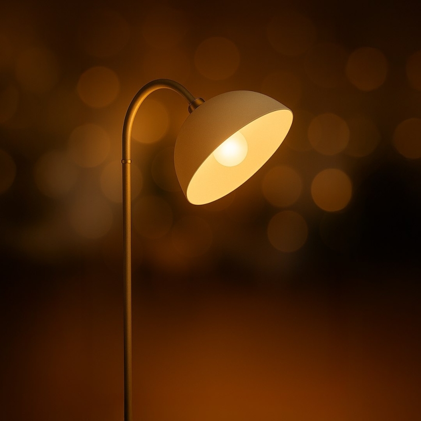 Lampă de podea ZACK 1xE27/15W/230V bej