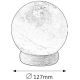 Lampă de sare (de Himalaya) 1xE14/15W/230V Rabalux 2,6 kg