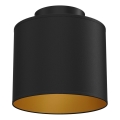 Lampă de tavan ARDEN 1x E27/15W/230V Ø 18 cm neagră