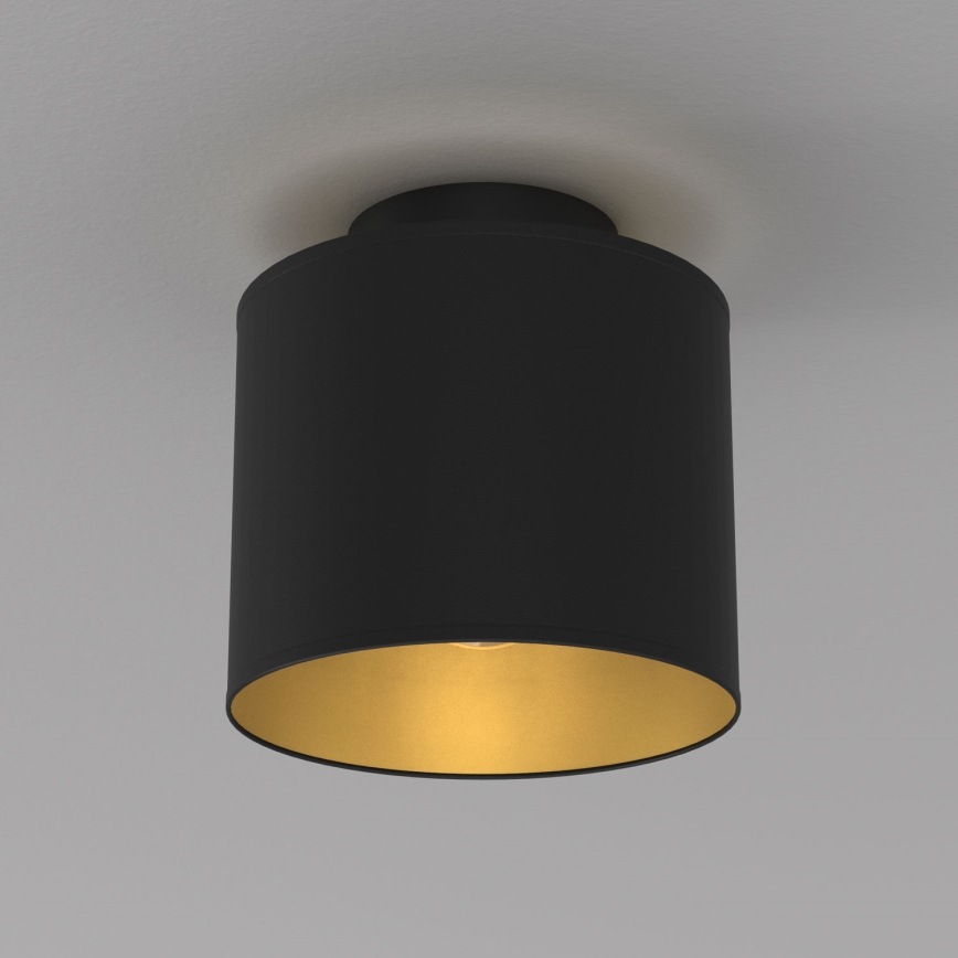 Lampă de tavan ARDEN 1x E27/15W/230V Ø 18 cm neagră