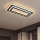 Lampă de tavan LED dimmabilă LED/85W/230V 3000-6500K neagră + telecomandă