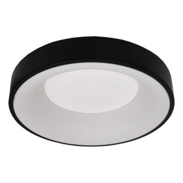 Lampă de tavan LED DRAX, 32W, 230V, 3000-6000K, Ø 38 cm, neagră