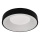 Lampă de tavan LED DRAX, 32W, 230V, 3000-6000K, Ø 38 cm, neagră