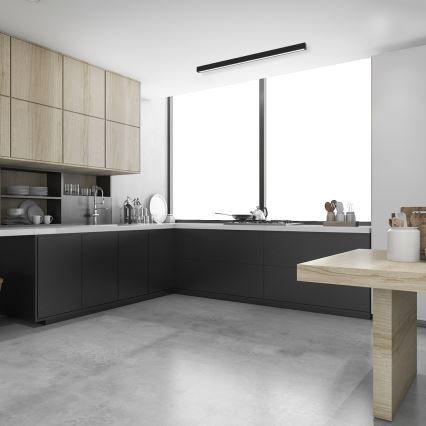 Lampa de tavan LUNGO T8 1xG13/18W/230V negru