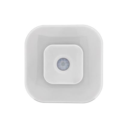 Lampă de veghe LED cu senzor, 0,5W/4,5V, 3xAAA, alb