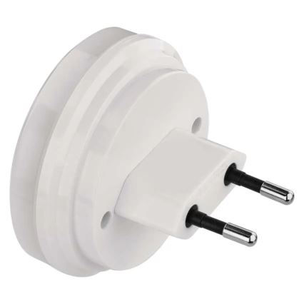 Lampă de veghe LED cu senzor de amurg, 0,3 W, 230 V