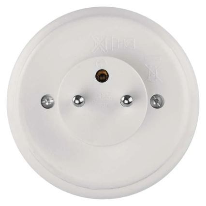 Lampă de veghe LED cu senzor și priză LED/0,3W/230V