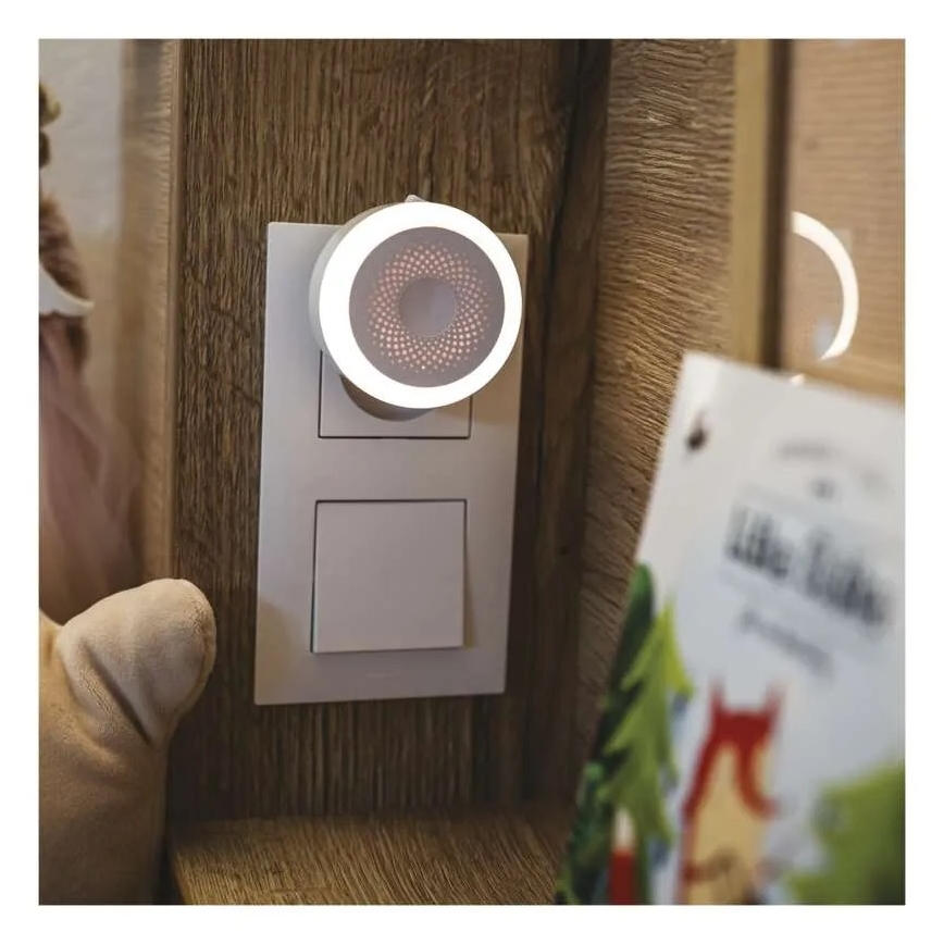Lampă de veghe LED pentru priză, 0,5 W, 230 V