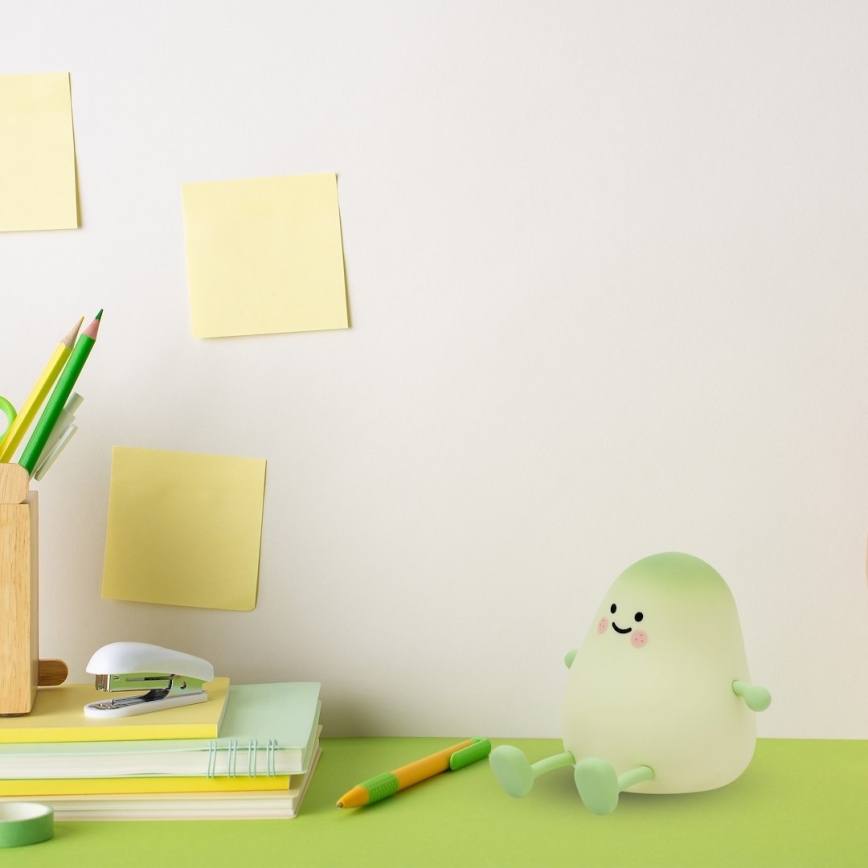 Lampă de veghe LED tactilă, reglabilă și reîncărcabilă pentru copii MANGO LED/2,5W/5V 800 mAh