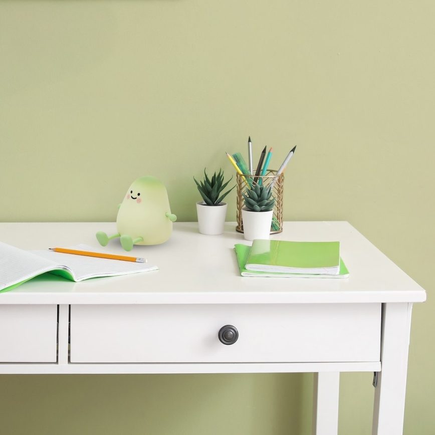 Lampă de veghe LED tactilă, reglabilă și reîncărcabilă pentru copii MANGO LED/2,5W/5V 800 mAh